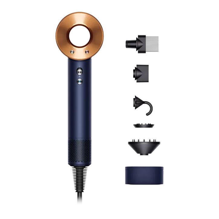 Prussian blue/rich copper